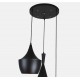 Beat pendant lamp black