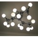 Atomium ceiling lamp