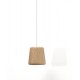 Suspension design Wood Blub LED