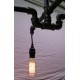 Industrial Iron Pipe pendant lamp 4 bulbs