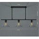 Chandelier design industriel Cage 