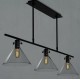 Chandelier design industriel Cage 