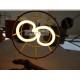 Chandelier design industriel Cage 