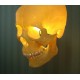 Skull pendant lamp 