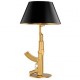 Gun table lamp
