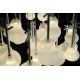 Growing Vases LED chandelier