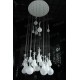 Growing Vases LED chandelier