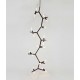 Chandelier design Lustre LED Agnes