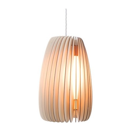 Suspension en bois design Secundum