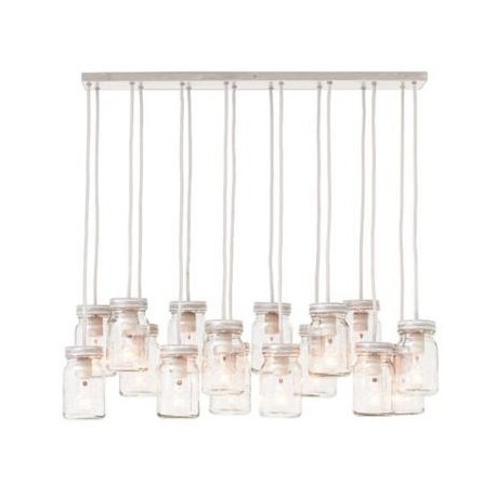 Suspension design Jar bouteille