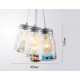 Suspension design Jar bouteille