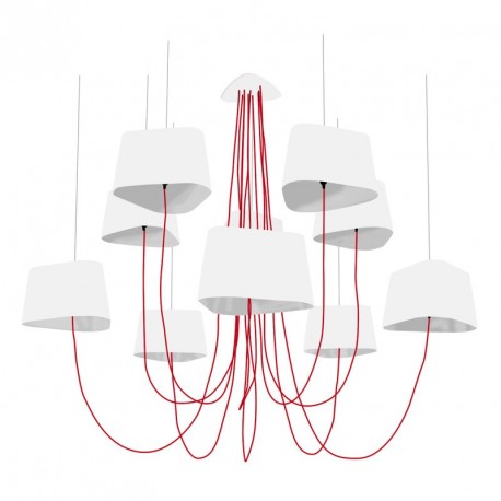 Chandelier lustre design Nuage