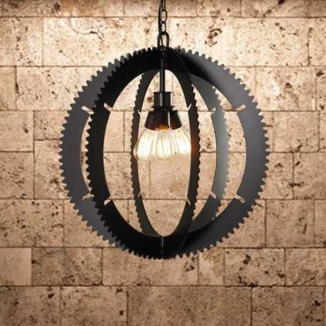Industrial Gear Wheel pendant lamp design . Free Worldwide delivery ...