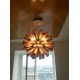 Suspension en bois design Firework