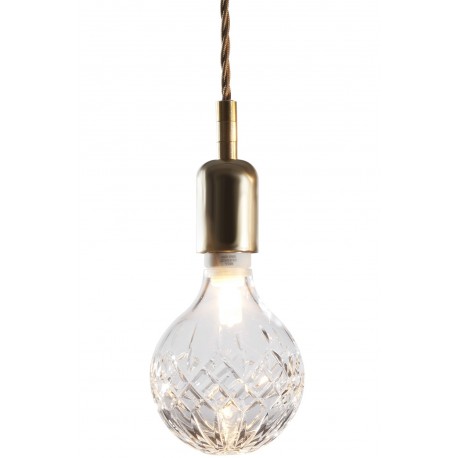 Crystal bulb LED pendant lamp
