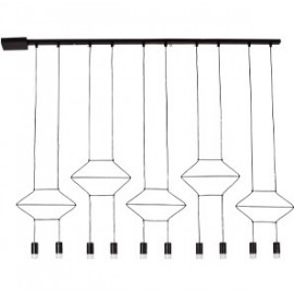 Wireflow LED model 2D array pendant lamp