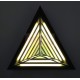 Applique LED design Stella Triangle