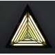 Stella Triangle LED Wall lamp