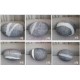 Collection Fixed star design Rock cushion pouf set of 6pcs