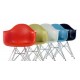 Chaise design Eames DAR en fibre de verre