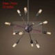 Industrial Vintage Sputnik chandelier design Round