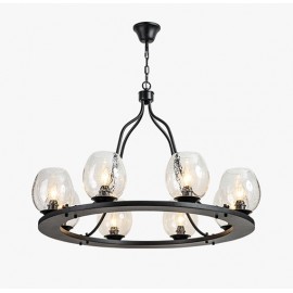 Chandelier design industriel rétro nordic Bubble