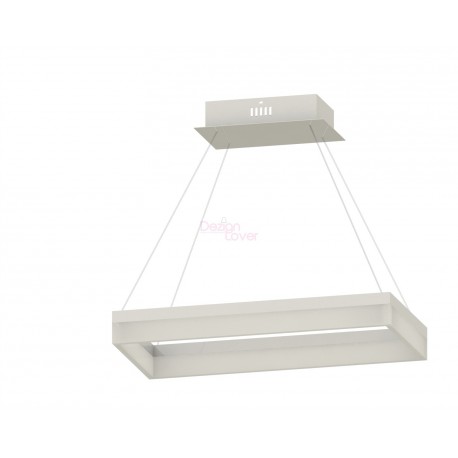 Suspension design moderne LED forme rectangulaire