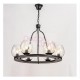 Chandelier design industriel rétro nordic Bubble