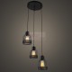 Industrial Cage 2 pendant lamp design with Edison bulbs