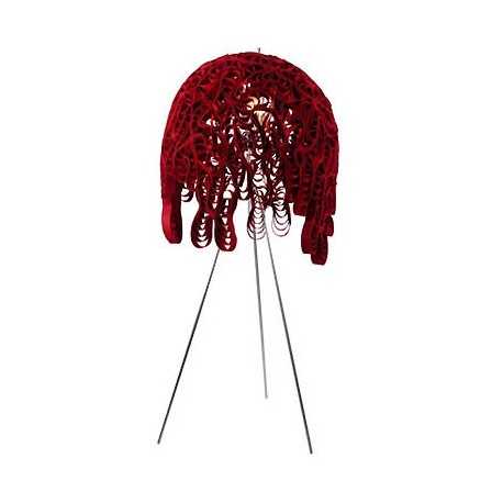 Marble floor lamp