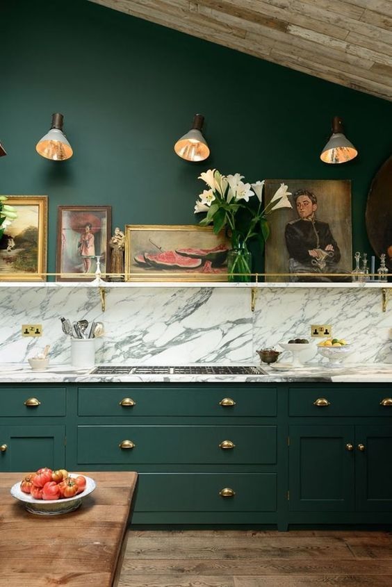 Blog Dezign Lover | Idées Déco maison : Le joli vert forêt s’impose dans la déco