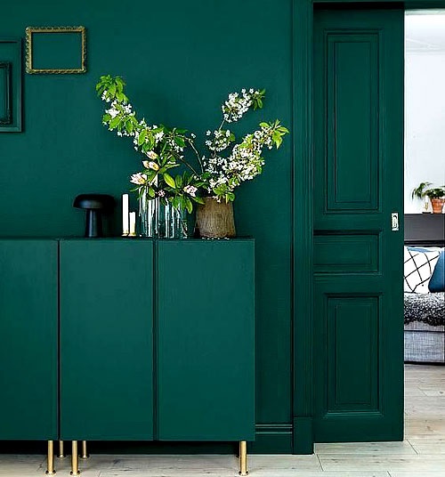 Dezign Lover Blog | Home decor ideas : Sublimate your home with the pretty forest green